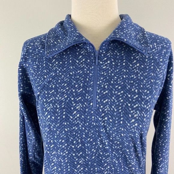 COLUMBIA Blue Fleece‎ Sweater - Picture 3 of 10